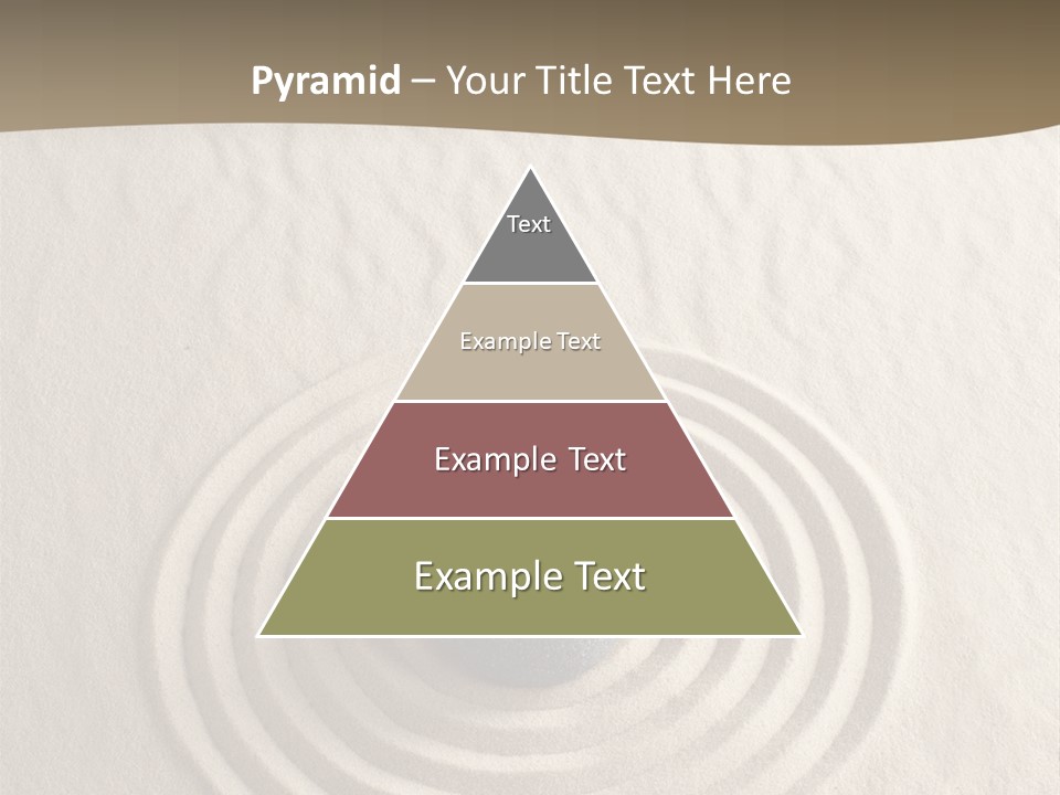 Stone Tranquil Curve PowerPoint Template