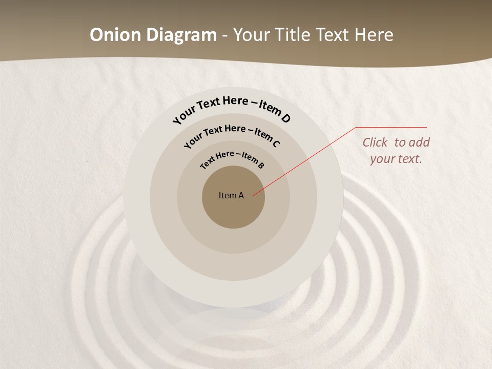 Stone Tranquil Curve PowerPoint Template
