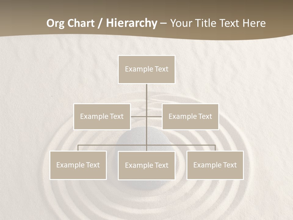 Stone Tranquil Curve PowerPoint Template