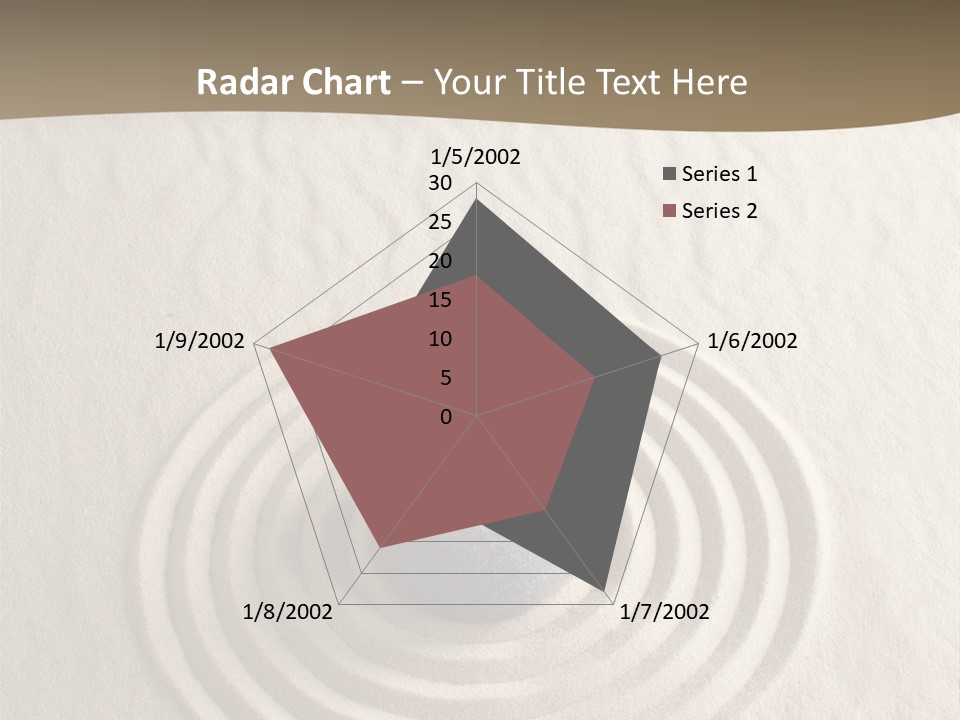 Stone Tranquil Curve PowerPoint Template