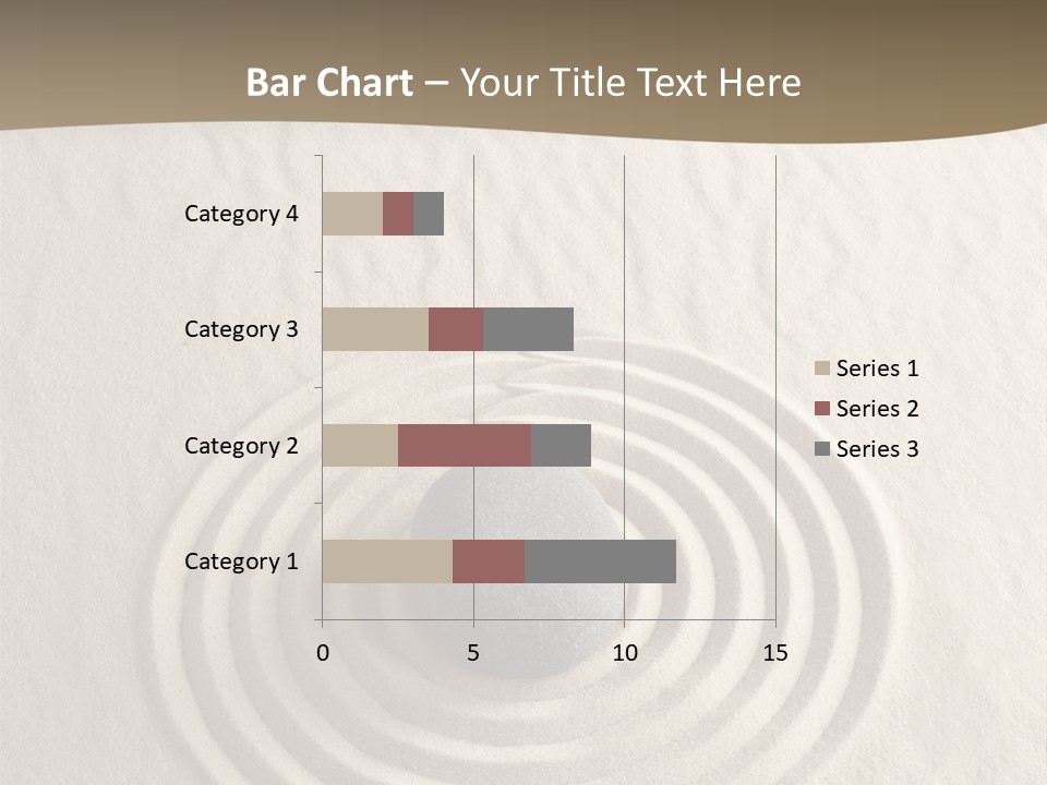 Stone Tranquil Curve PowerPoint Template
