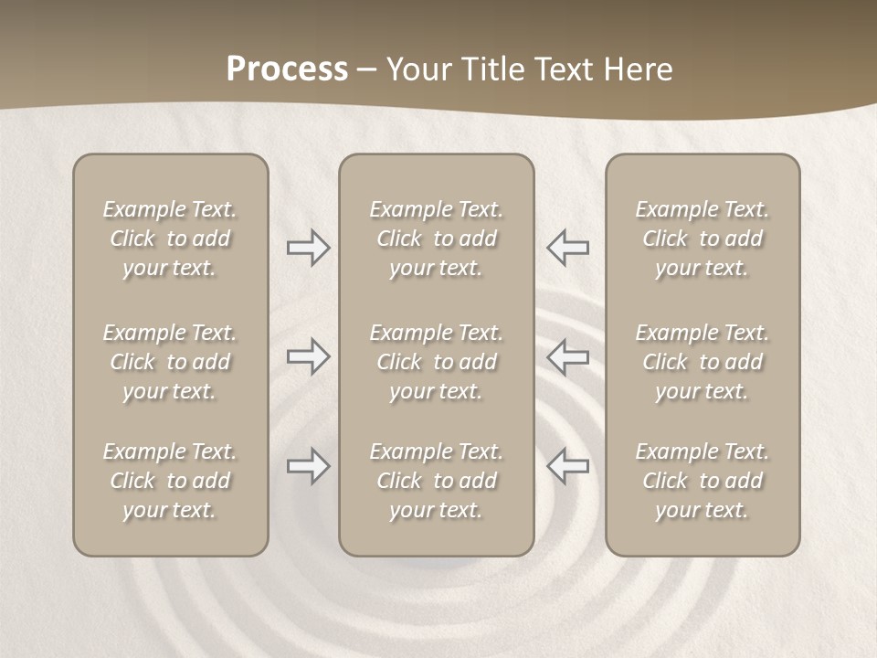 Stone Tranquil Curve PowerPoint Template