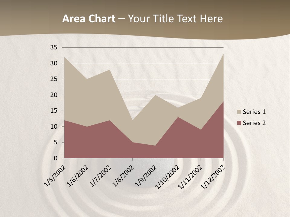 Stone Tranquil Curve PowerPoint Template