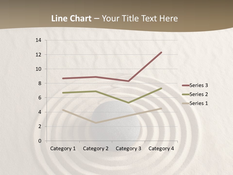 Stone Tranquil Curve PowerPoint Template
