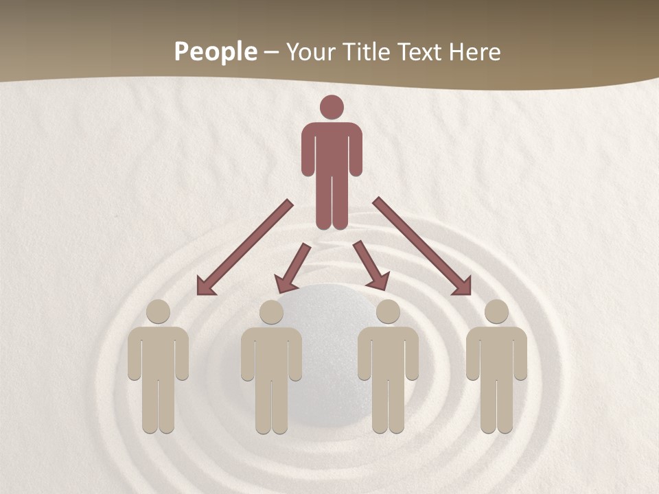 Stone Tranquil Curve PowerPoint Template