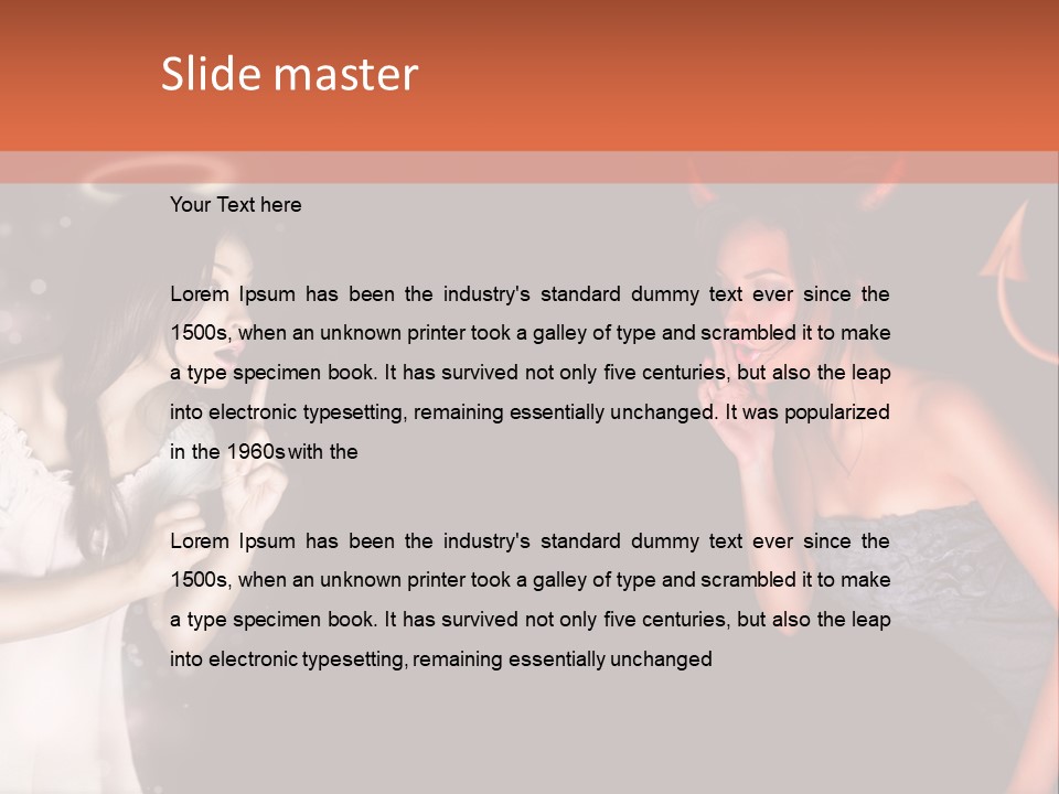 Performers Advise Fishnet PowerPoint Template