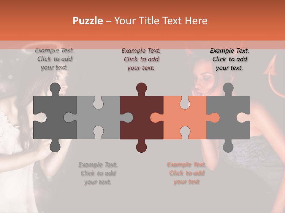 Performers Advise Fishnet PowerPoint Template