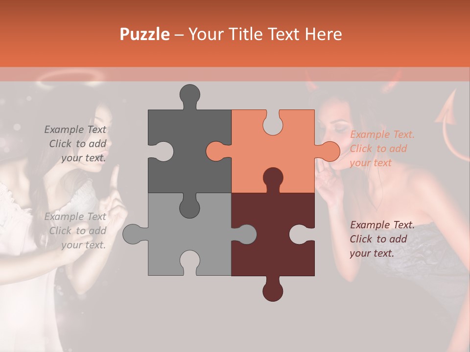 Performers Advise Fishnet PowerPoint Template