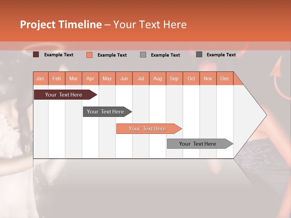 Performers Advise Fishnet PowerPoint Template