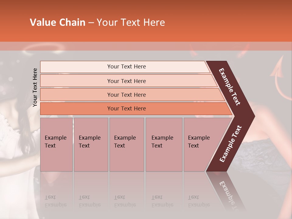 Performers Advise Fishnet PowerPoint Template
