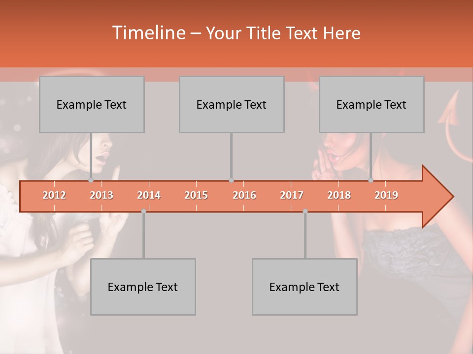 Performers Advise Fishnet PowerPoint Template