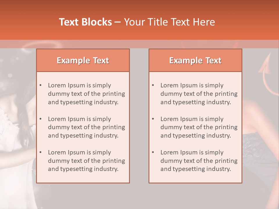 Performers Advise Fishnet PowerPoint Template