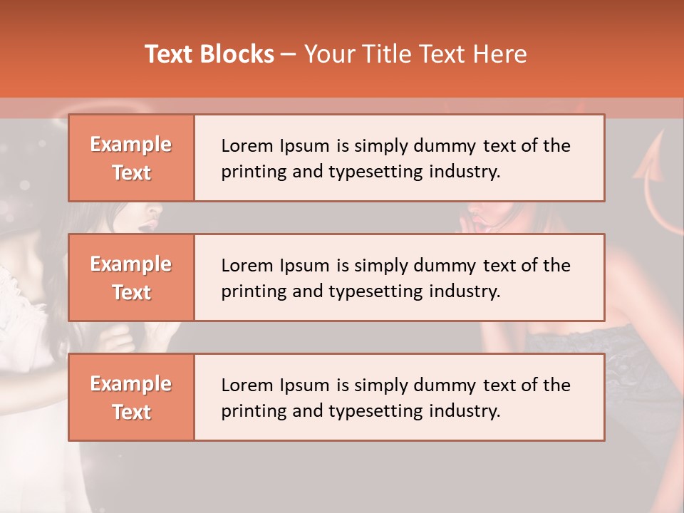 Performers Advise Fishnet PowerPoint Template