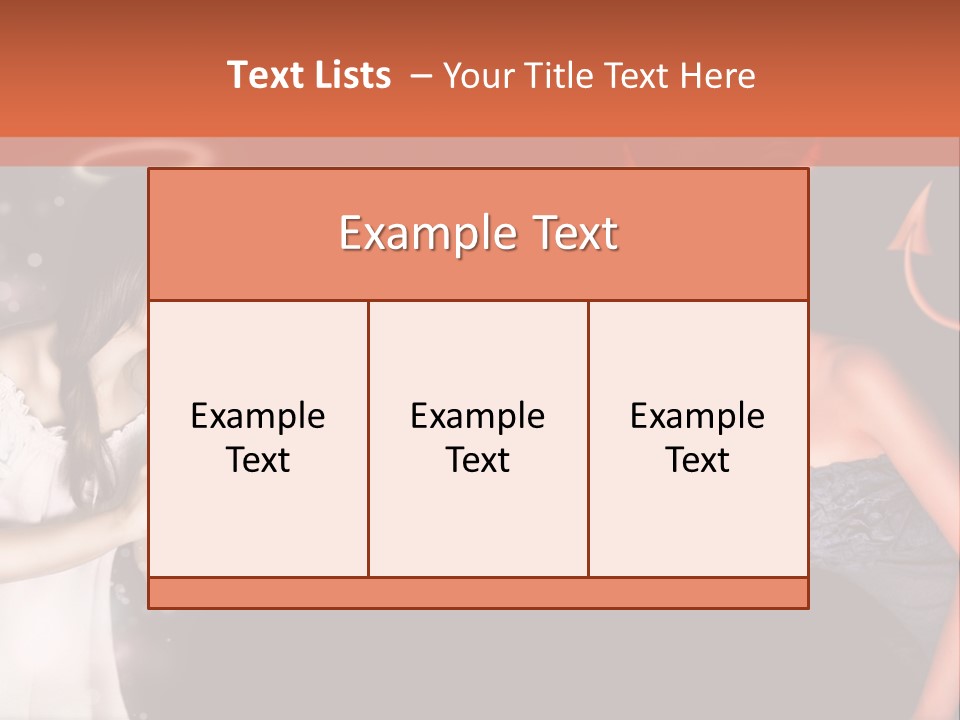 Performers Advise Fishnet PowerPoint Template
