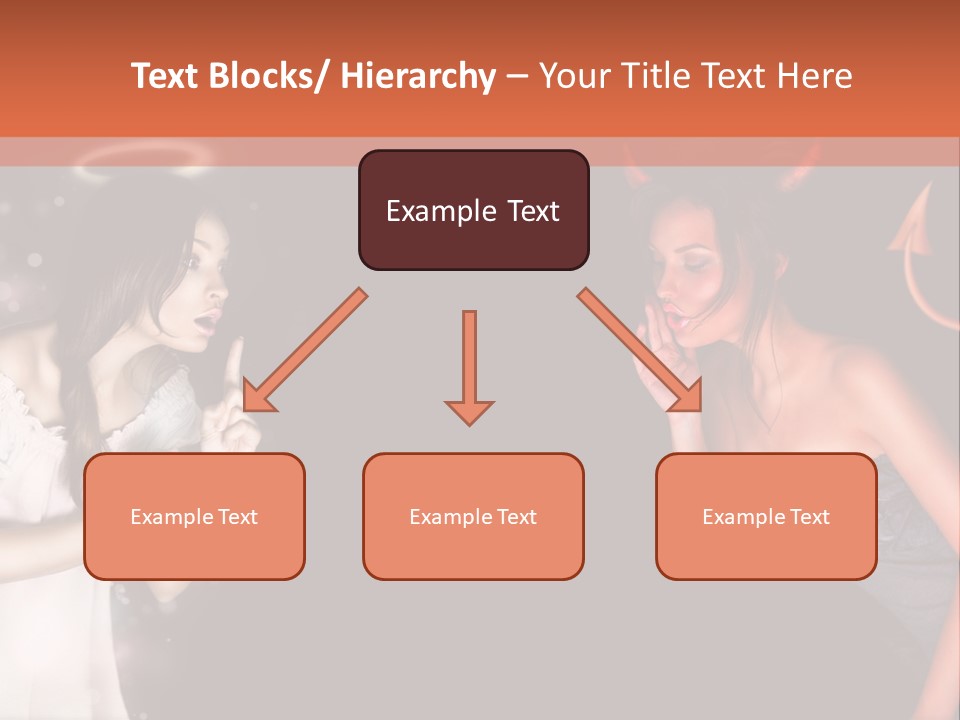 Performers Advise Fishnet PowerPoint Template