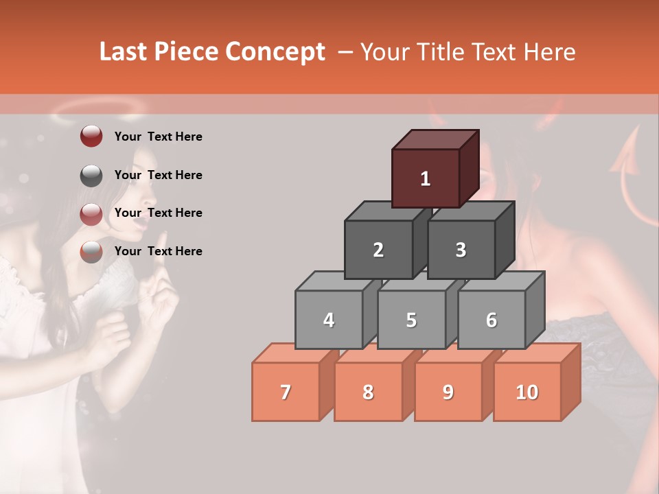 Performers Advise Fishnet PowerPoint Template