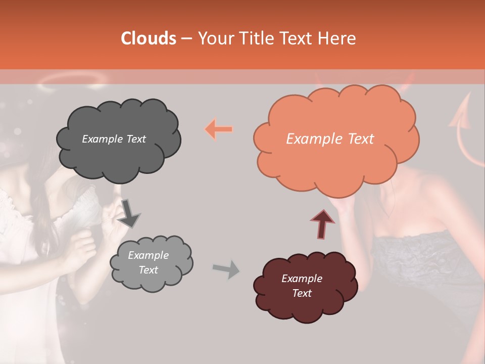 Performers Advise Fishnet PowerPoint Template