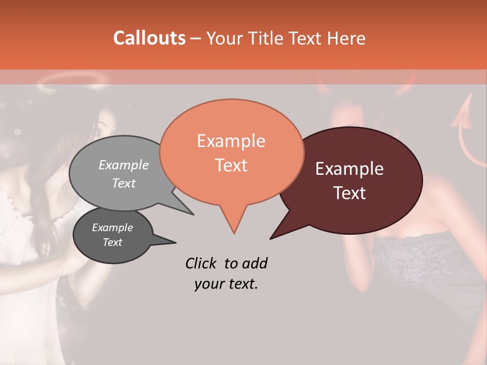 Performers Advise Fishnet PowerPoint Template