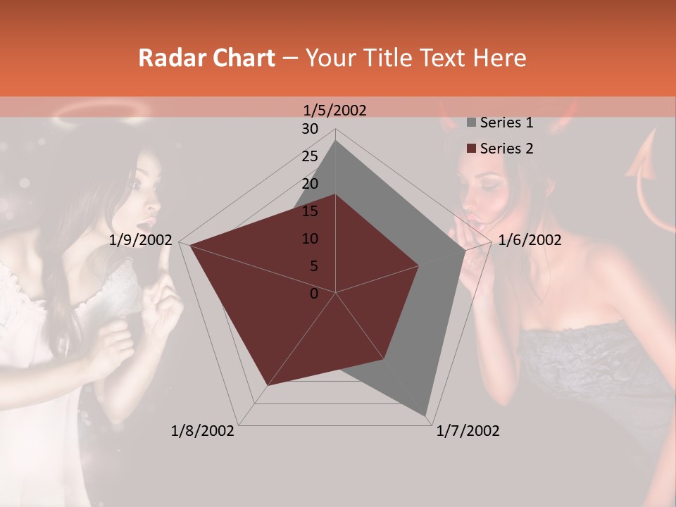 Performers Advise Fishnet PowerPoint Template