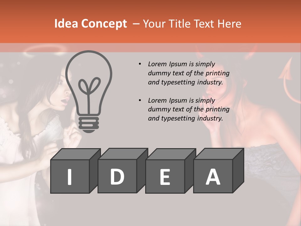 Performers Advise Fishnet PowerPoint Template