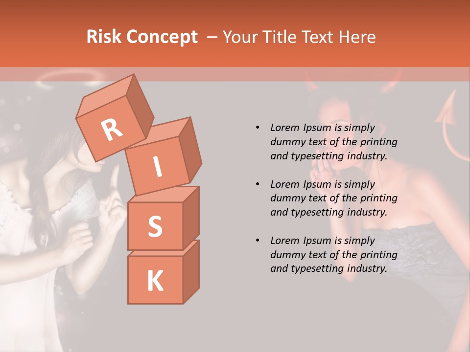 Performers Advise Fishnet PowerPoint Template