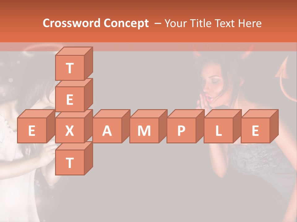 Performers Advise Fishnet PowerPoint Template