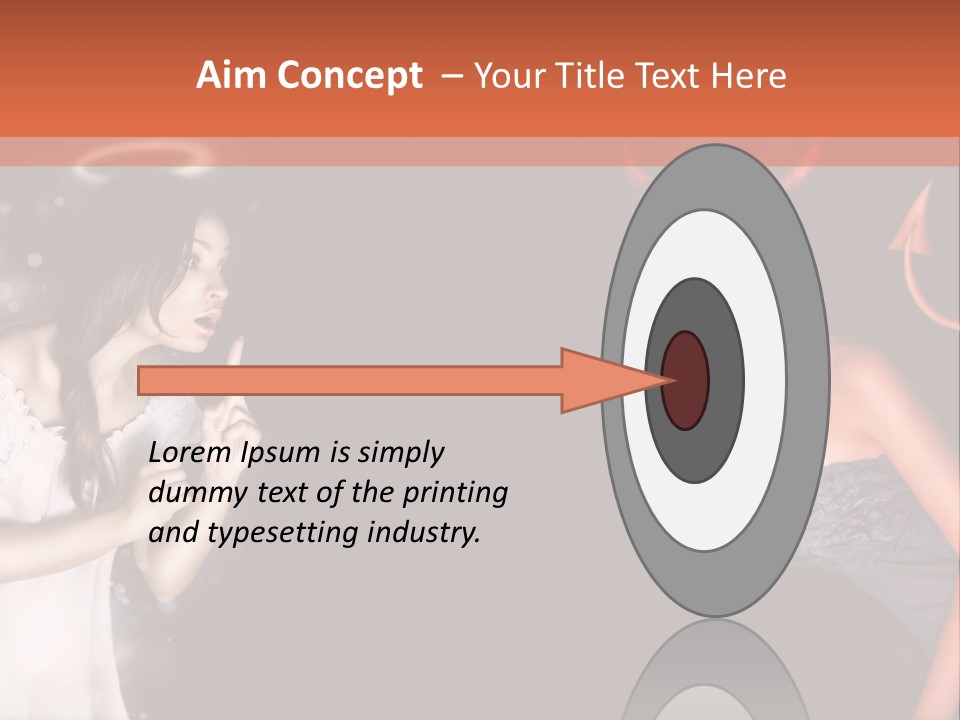 Performers Advise Fishnet PowerPoint Template