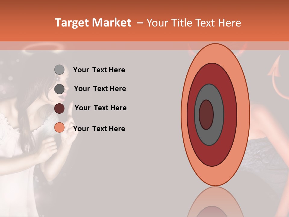 Performers Advise Fishnet PowerPoint Template