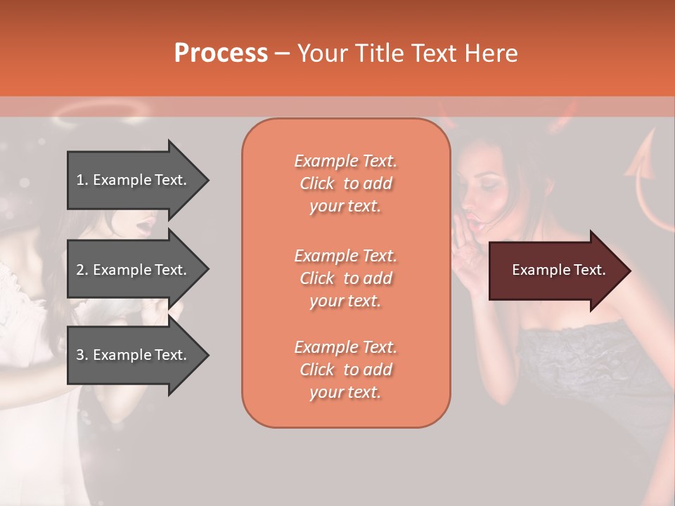 Performers Advise Fishnet PowerPoint Template
