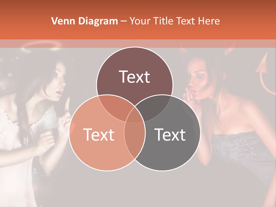 Performers Advise Fishnet PowerPoint Template