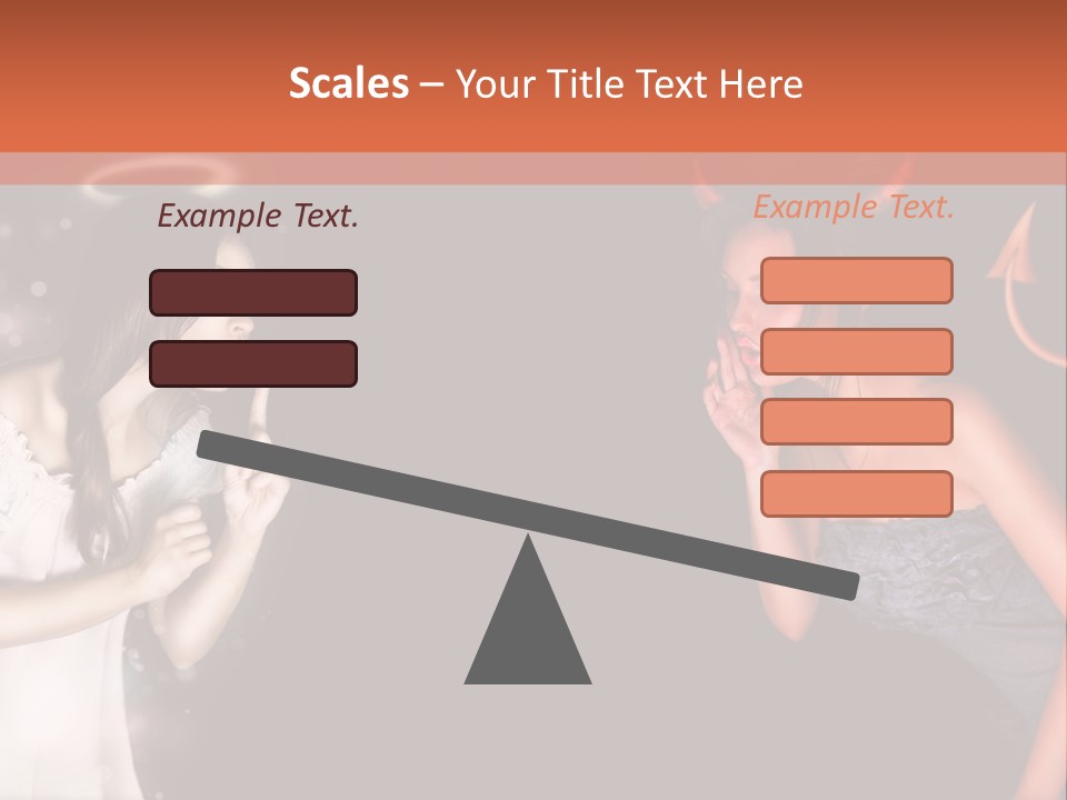 Performers Advise Fishnet PowerPoint Template