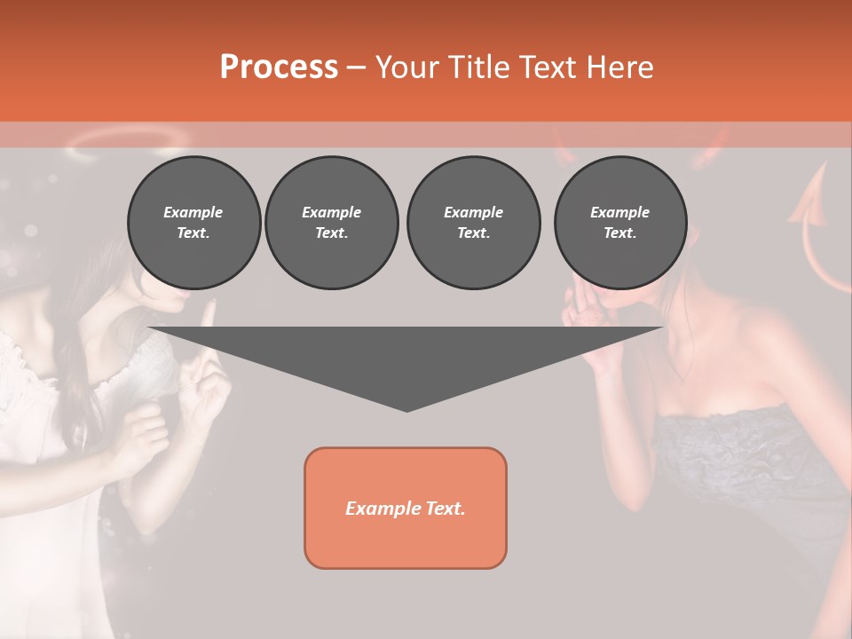 Performers Advise Fishnet PowerPoint Template