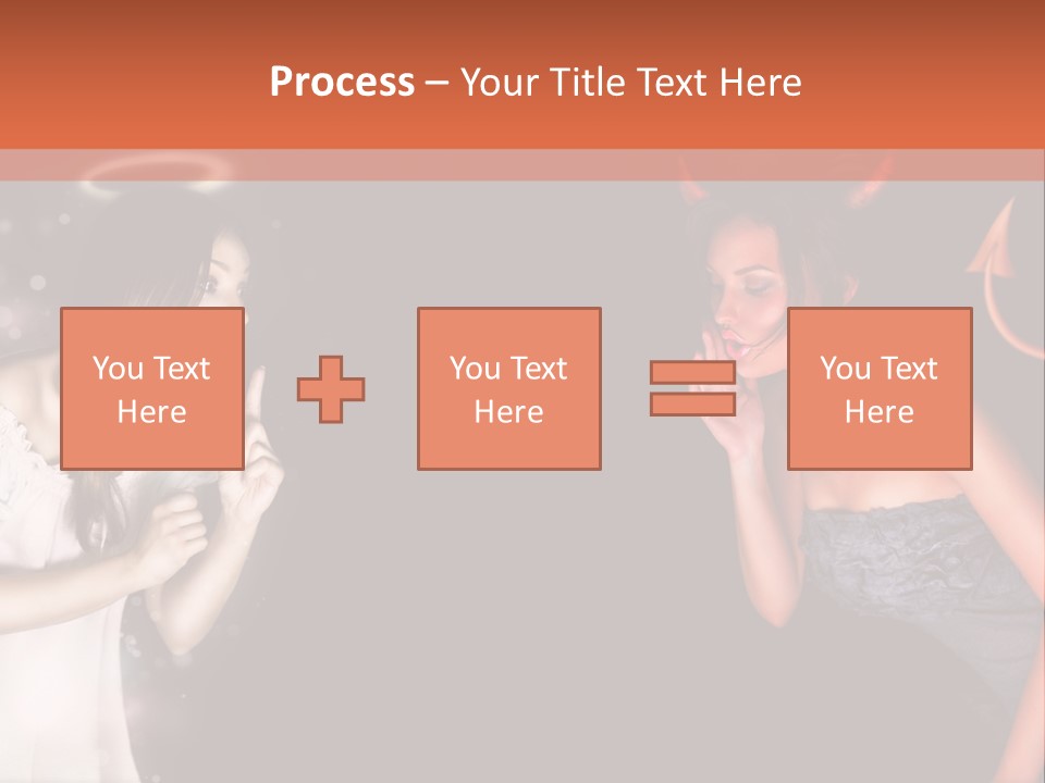 Performers Advise Fishnet PowerPoint Template