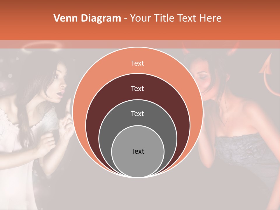 Performers Advise Fishnet PowerPoint Template