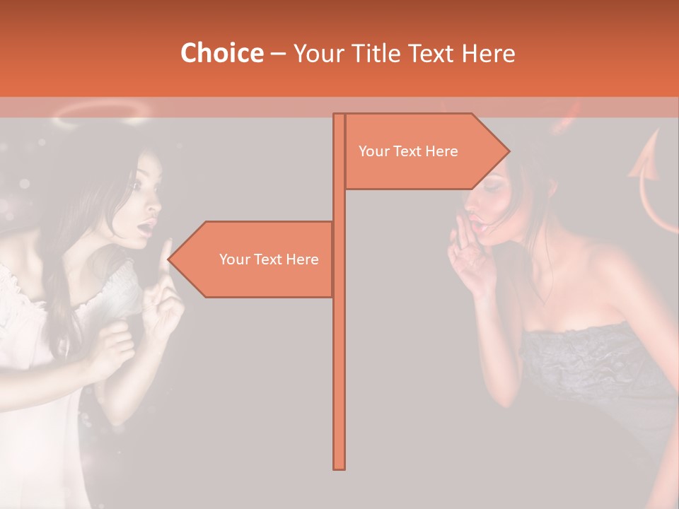 Performers Advise Fishnet PowerPoint Template