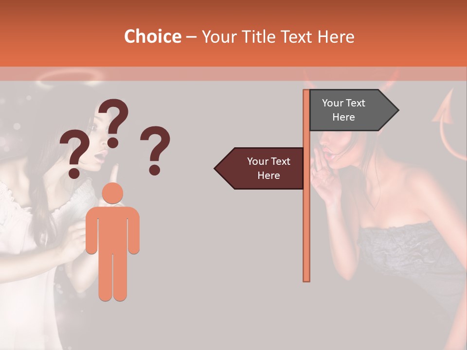 Performers Advise Fishnet PowerPoint Template