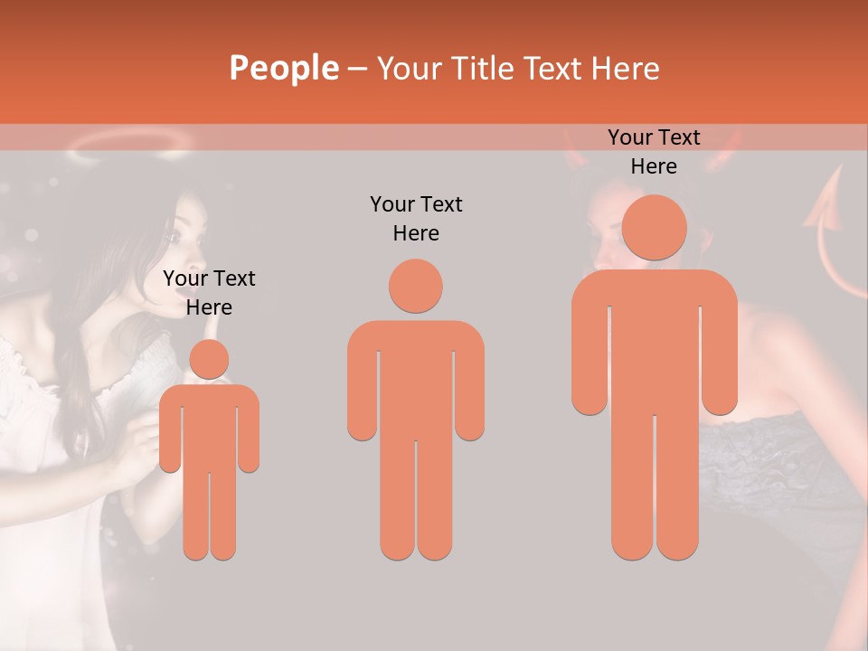 Performers Advise Fishnet PowerPoint Template