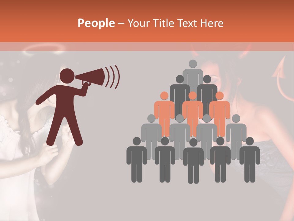 Performers Advise Fishnet PowerPoint Template