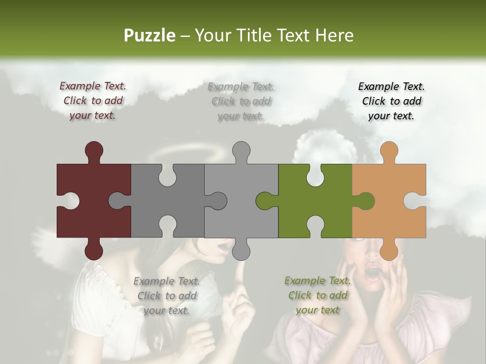 Surprise Cute Valentines Day PowerPoint Template