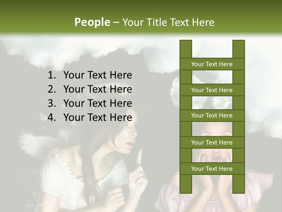 Surprise Cute Valentines Day PowerPoint Template