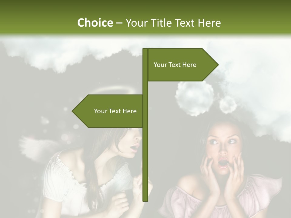 Surprise Cute Valentines Day PowerPoint Template