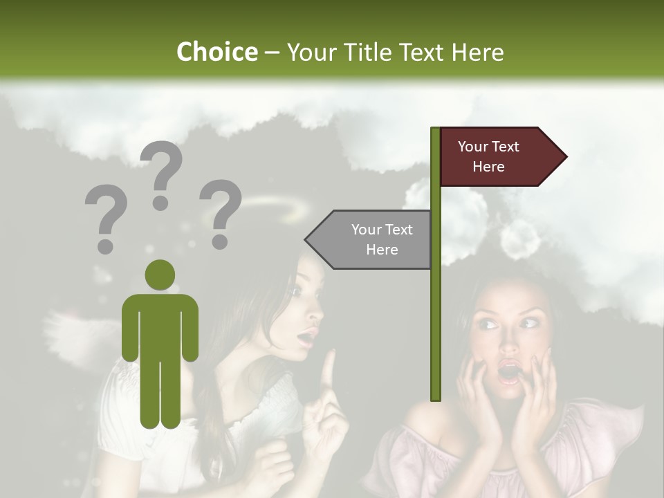 Surprise Cute Valentines Day PowerPoint Template