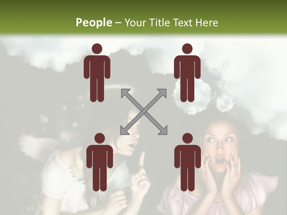 Surprise Cute Valentines Day PowerPoint Template