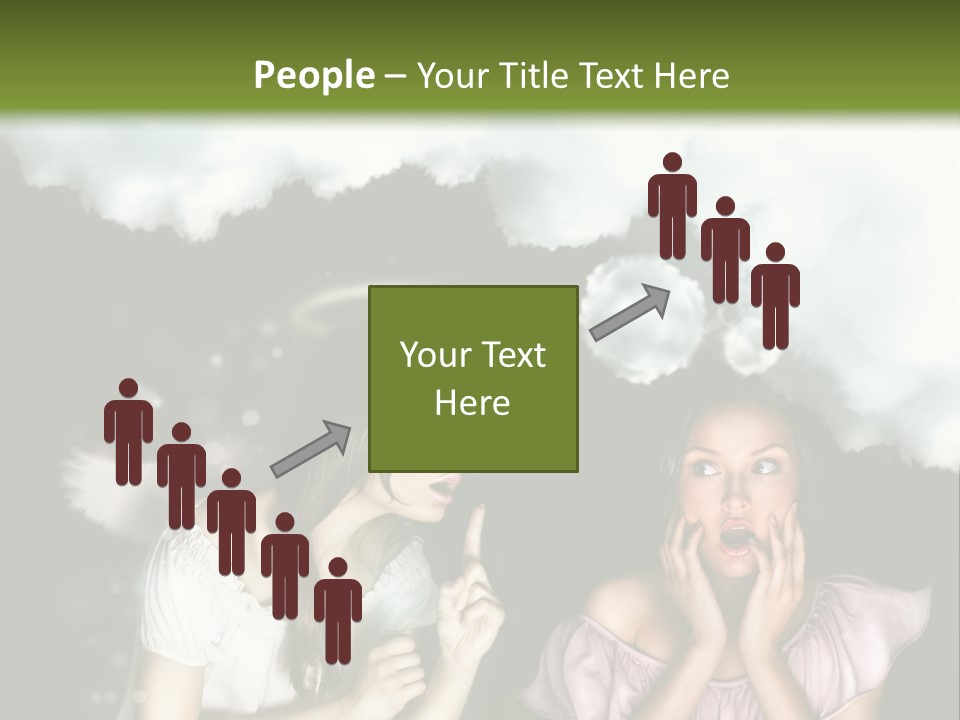 Surprise Cute Valentines Day PowerPoint Template