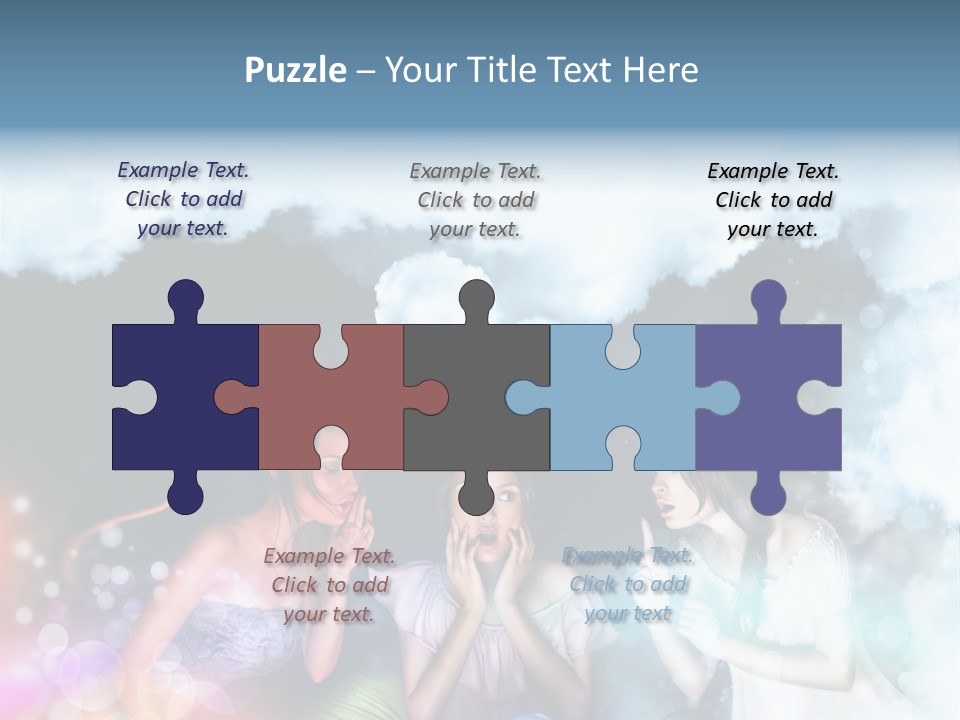 Balance Lucifer Evil PowerPoint Template