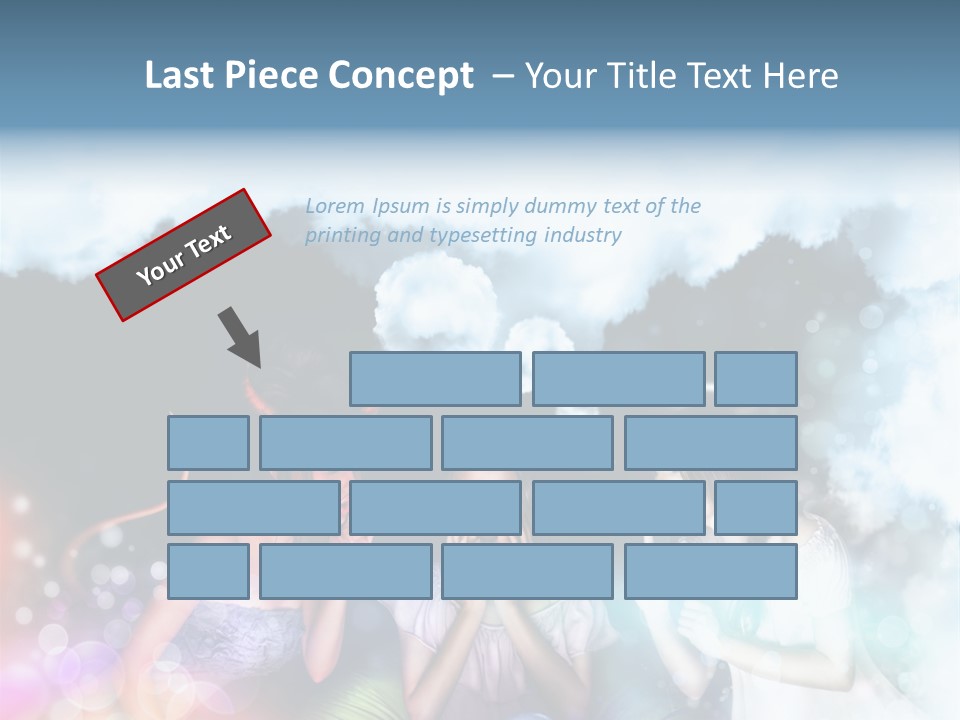 Balance Lucifer Evil PowerPoint Template