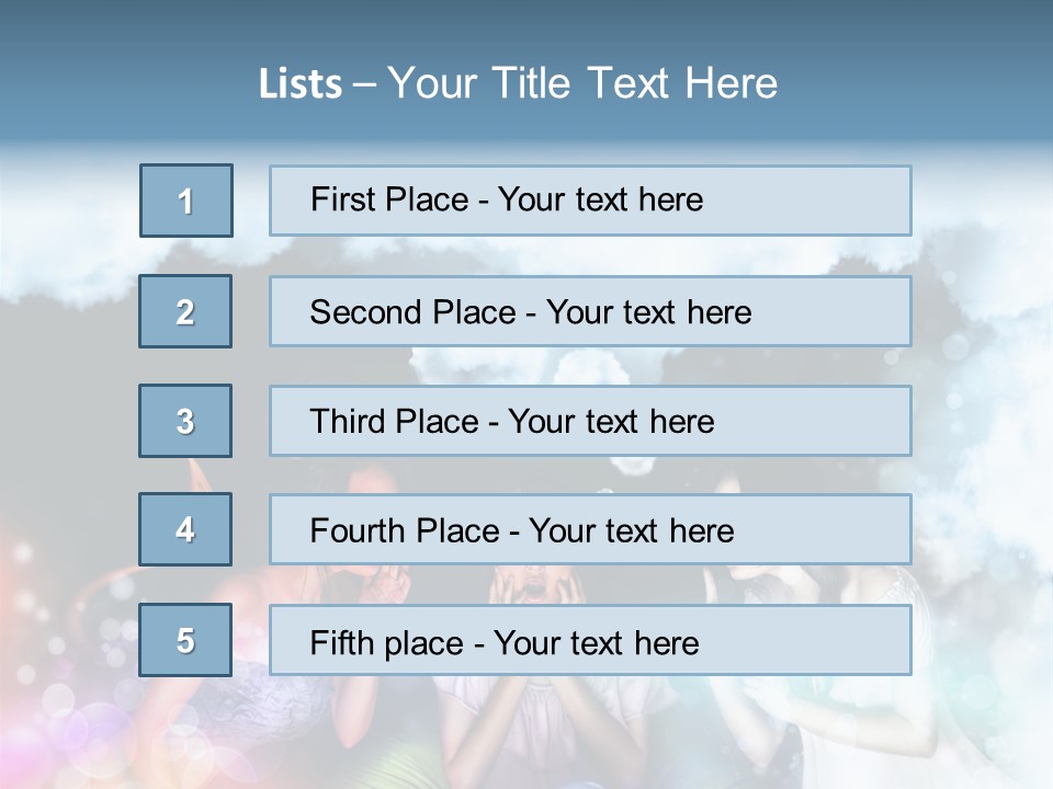 Balance Lucifer Evil PowerPoint Template
