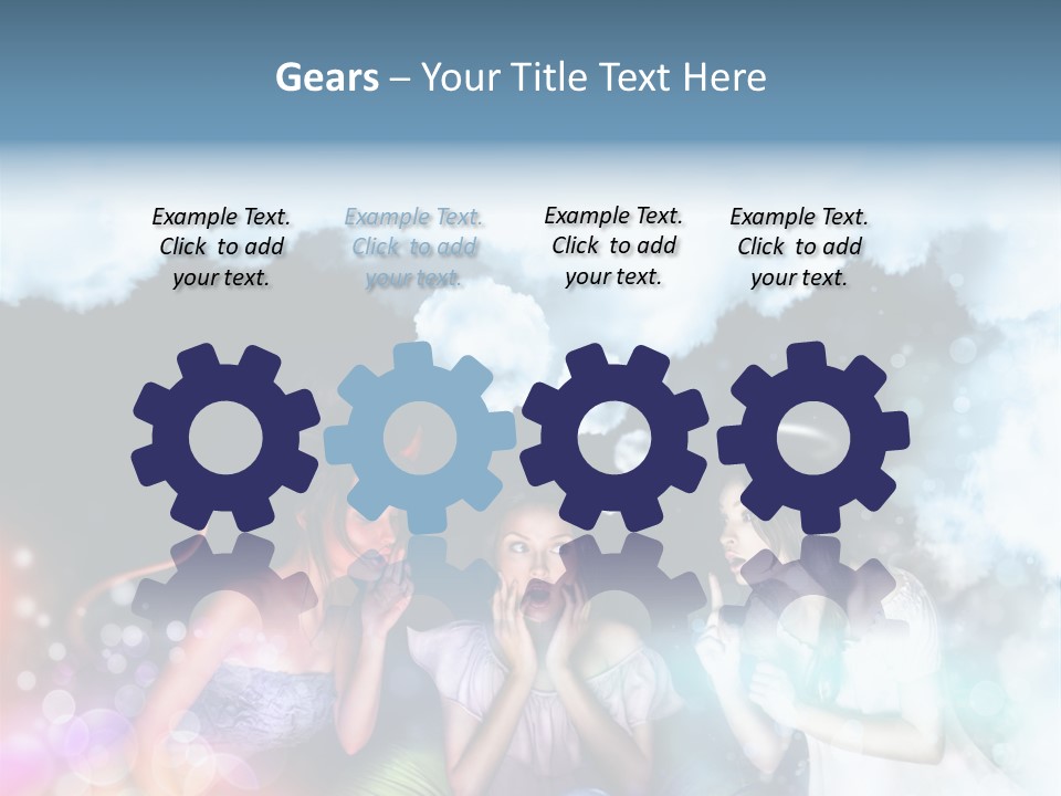 Balance Lucifer Evil PowerPoint Template