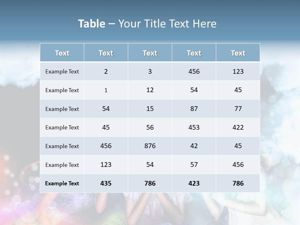 Balance Lucifer Evil PowerPoint Template
