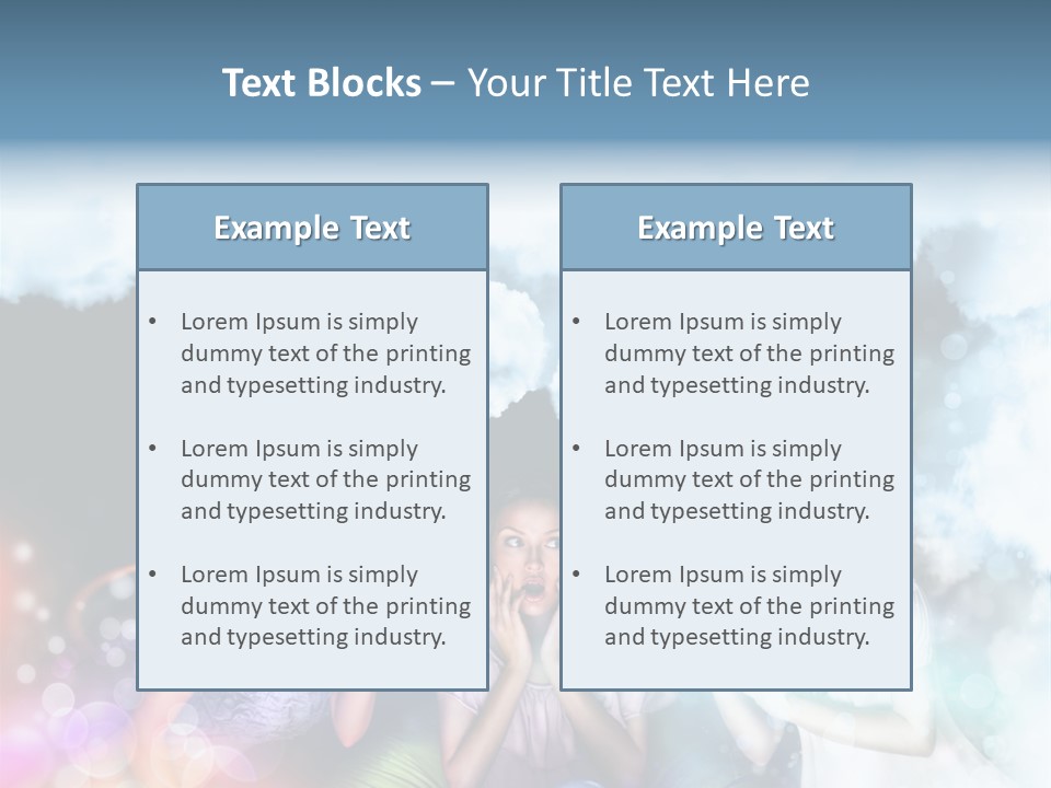 Balance Lucifer Evil PowerPoint Template